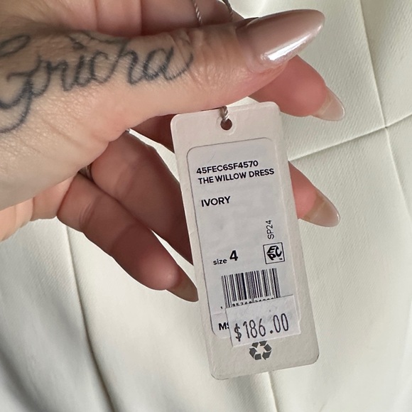 Favorite Daughter White Strapless Mini Dress - Picture 10 of 11